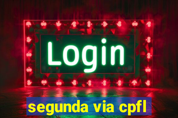 segunda via cpfl